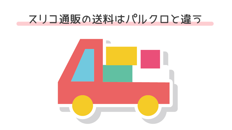 スリコ通販の送料はパルクロと違うので注意