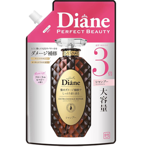 Diane ダイアン 【大容量】シャンプー [ダメージ補修] フローラル&ベリーの香り DX エクストラダメージリペア 詰め替え 1000ml