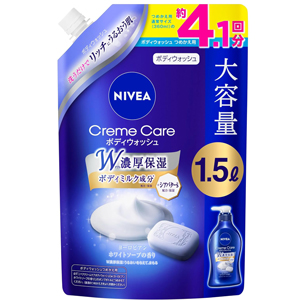 ニベア クリームケア ボディウォッシュ ヨーロピアンホワイトソープ 詰替 1500ml