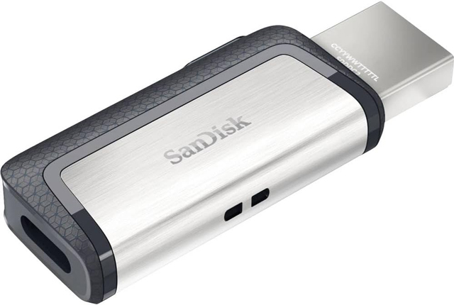 【128GB】SanDisk USBメモリー USB3.1対応 Type-C ＆ Type-Aデュアルコネクタ搭載 SDDDC2-128G-G46