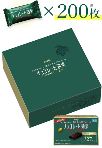 【争奪戦必至】明治 チョコレート効果カカオ72%大容量ボックス1kg