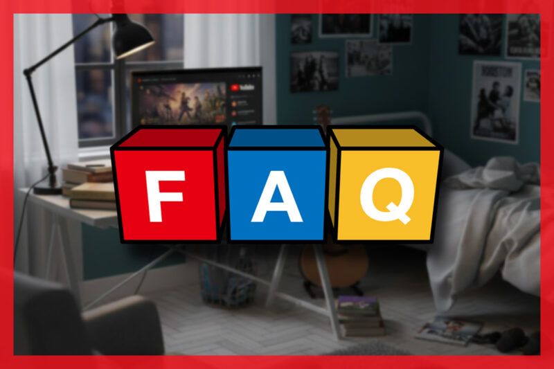 一人暮らしのテレビの代わりのモニターよくある質問(FAQ)