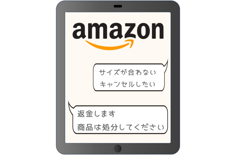 Amazonチャットで「返金+返品不要」と案内された事例は実際にあるのか?