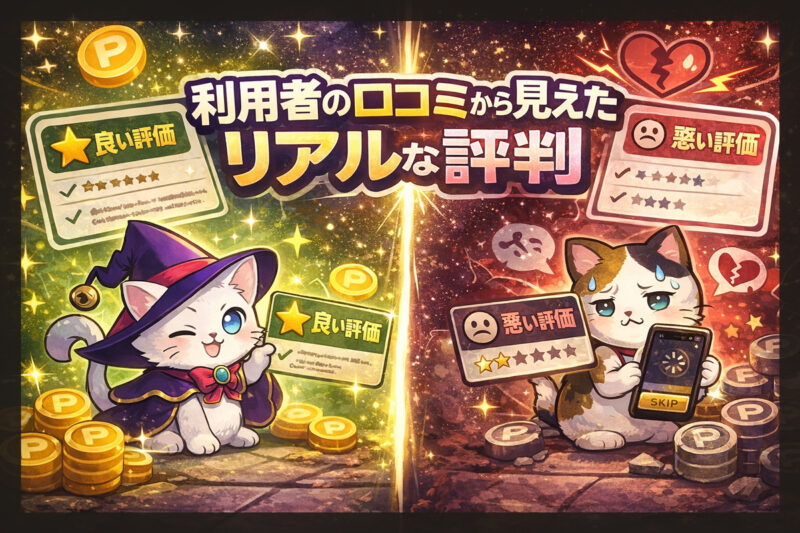 利用者の口コミから見えた実際のリアルな評判