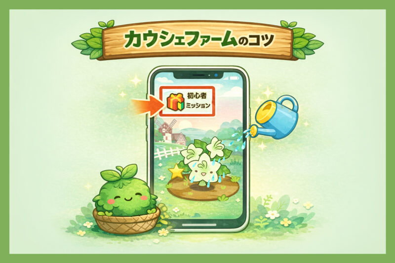 作物を早く成長させるコツ|始める前に覚えておくと便利